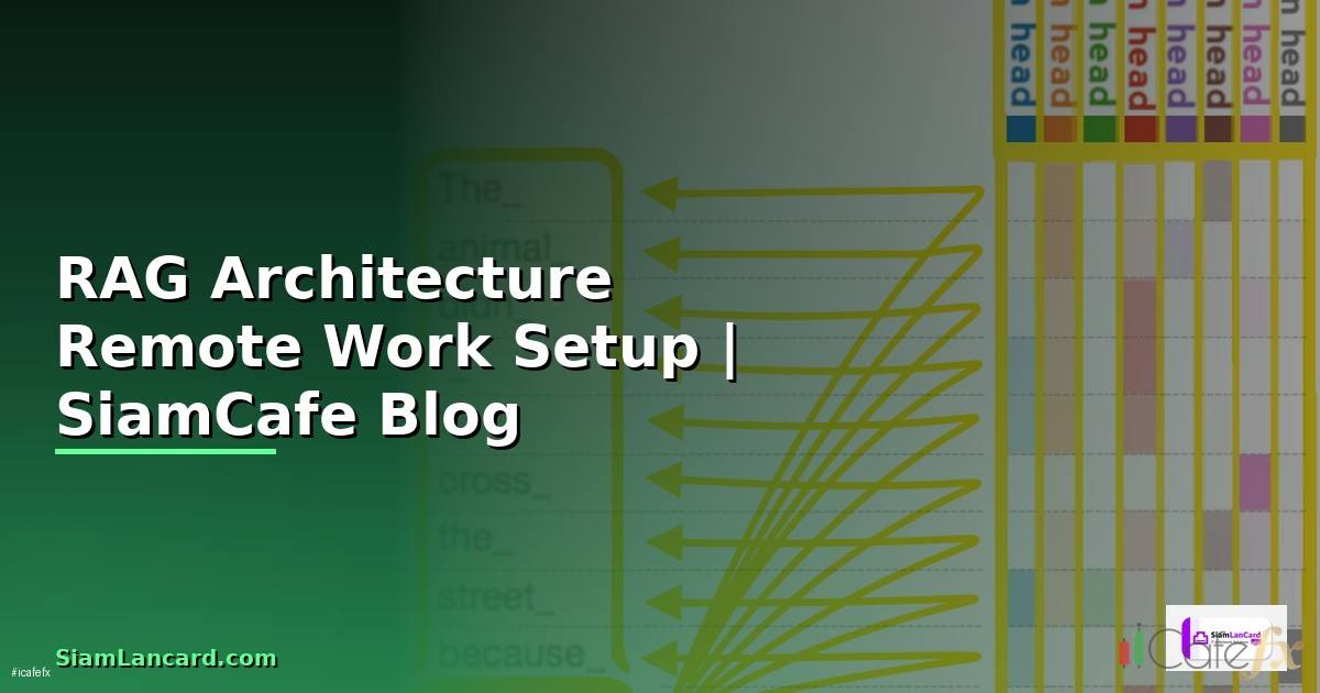 RAG Architecture Remote Work Setup