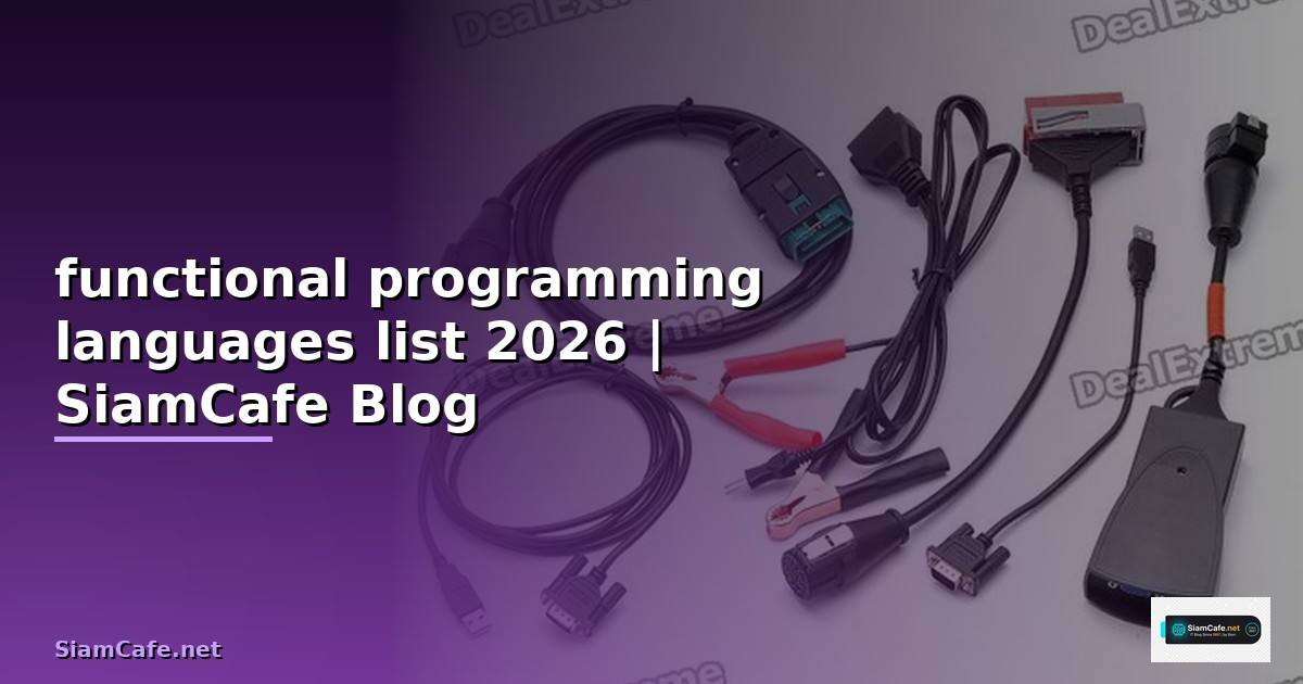 functional programming languages list