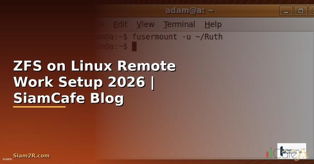 ZFS on Linux Remote Work Setup