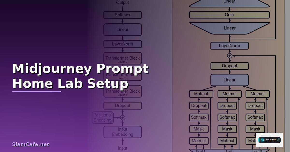 Midjourney Prompt Home Lab Setup —