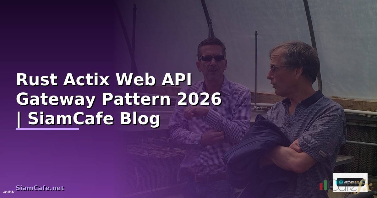 Rust Actix Web API Gateway Pattern