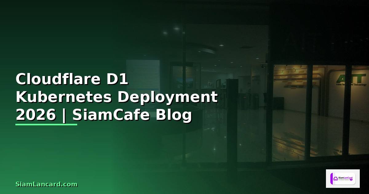 Cloudflare Kubernetes Deployment
