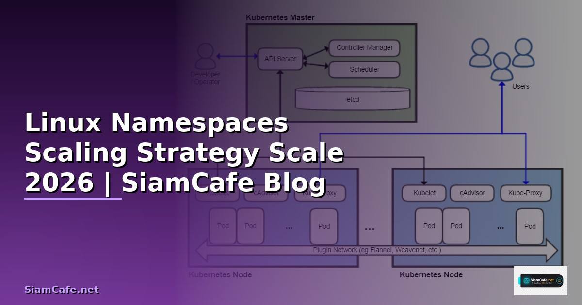 Linux Namespaces Scaling Strategy วิธี Scale