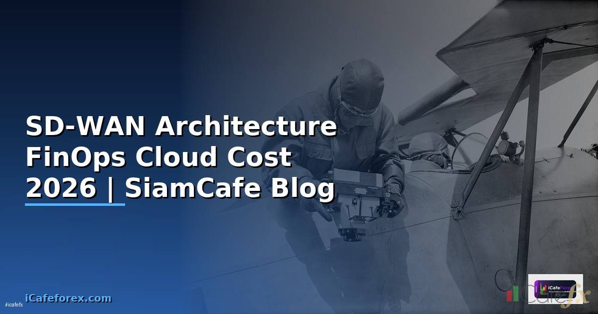 SD-WAN Architecture FinOps Cloud Cost — คู่มือฉบับสมบูรณ์ 2026