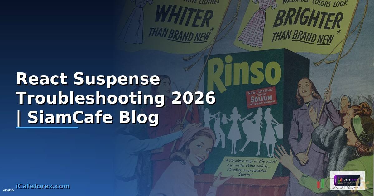 React Suspense Troubleshooting แก้ปัญหา
