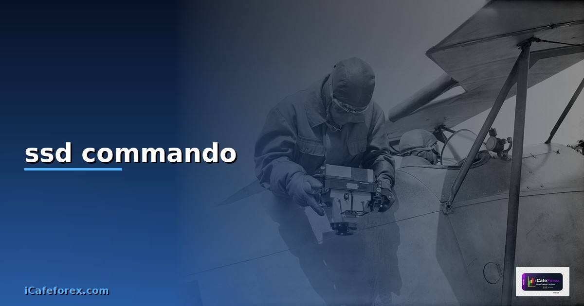 ssd commando คือ — วิธีตั้งค่าและใช้งานจริงพร้อมตัวอย่าง