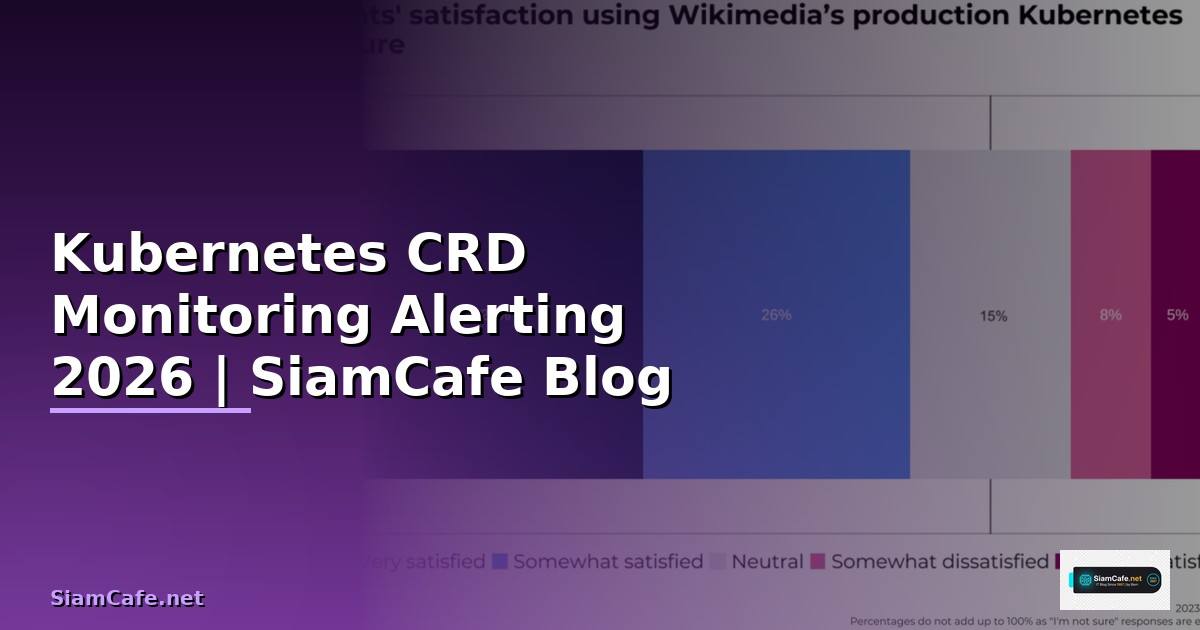 Kubernetes CRD Monitoring และ Alerting