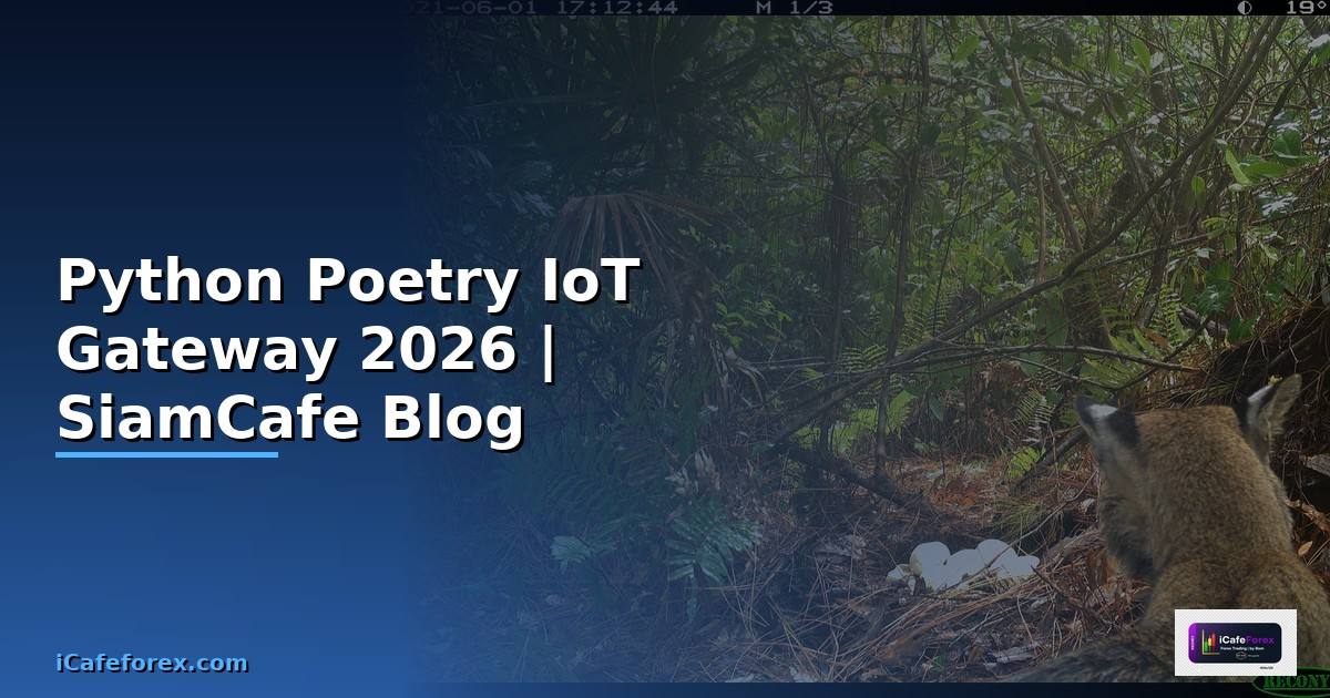Python Poetry IoT Gateway