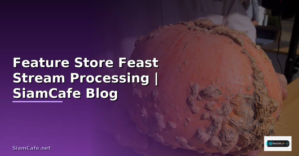 Feature Store Feast Stream Processing