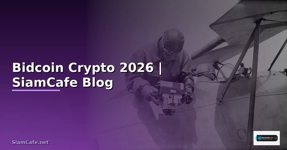 Bidcoin — คู่มือ Crypto ฉบับสมบูรณ์ 2026
