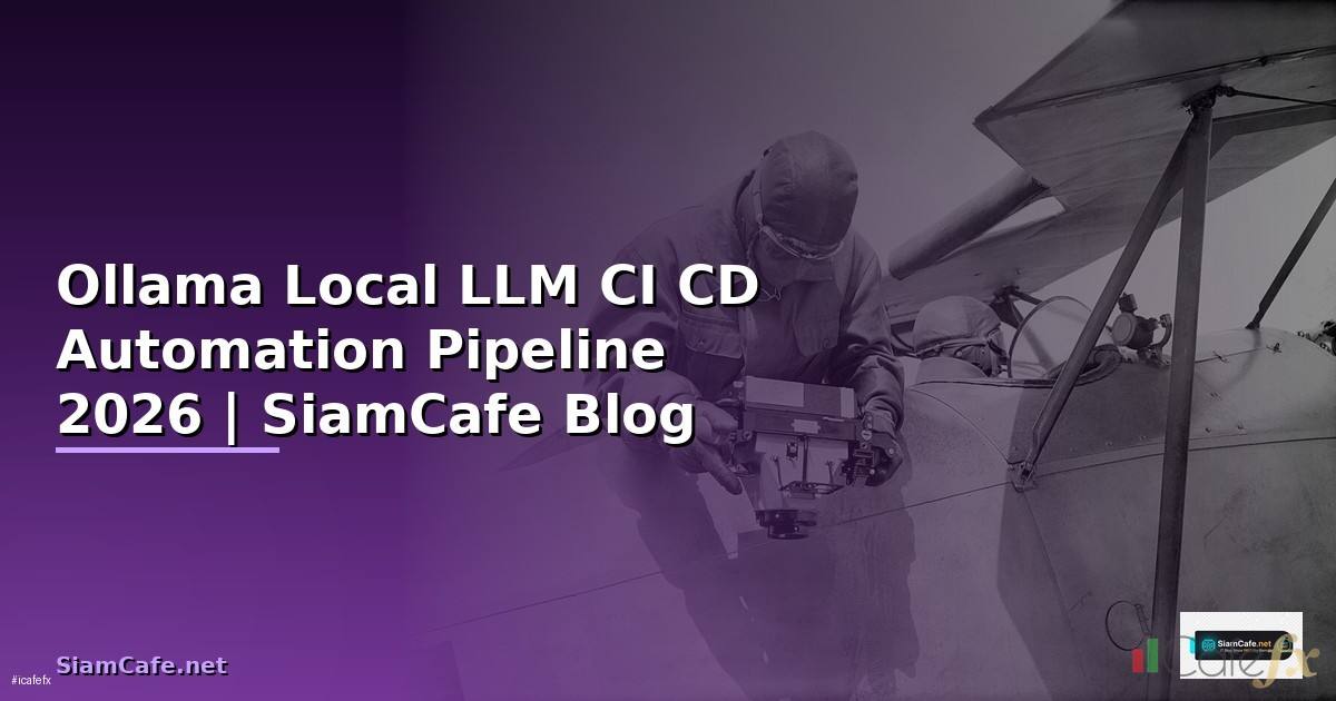 Ollama Local LLM CI CD Automation Pipeline