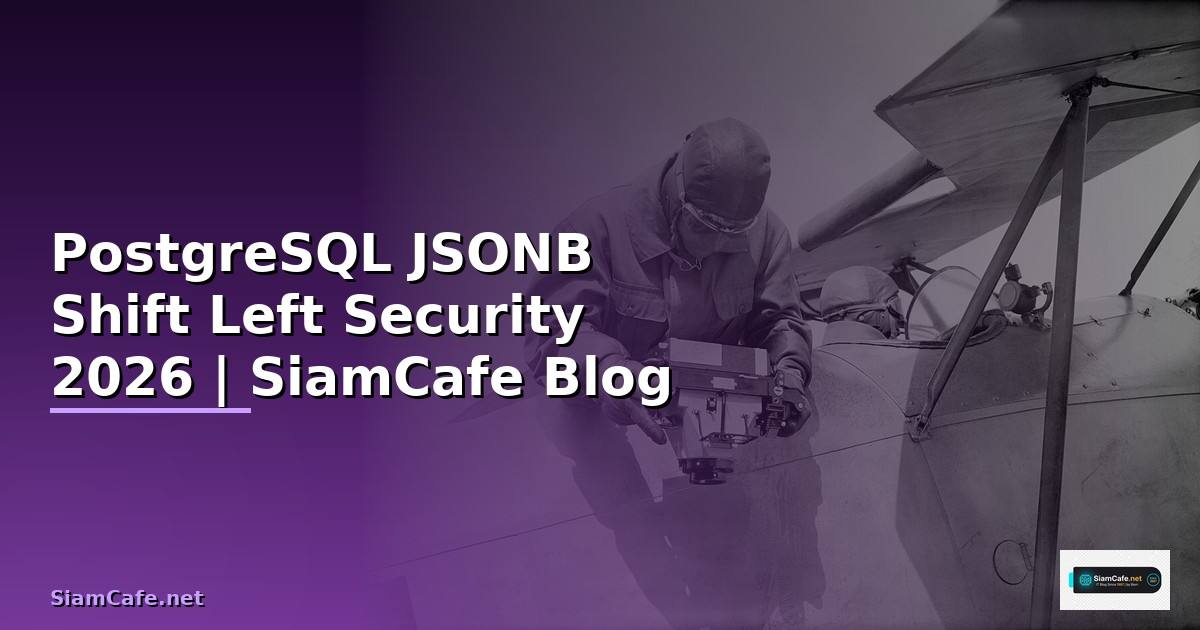 PostgreSQL JSONB Shift Left Security