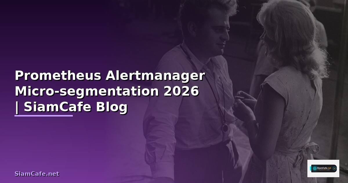 Prometheus Alertmanager Micro-segmentation