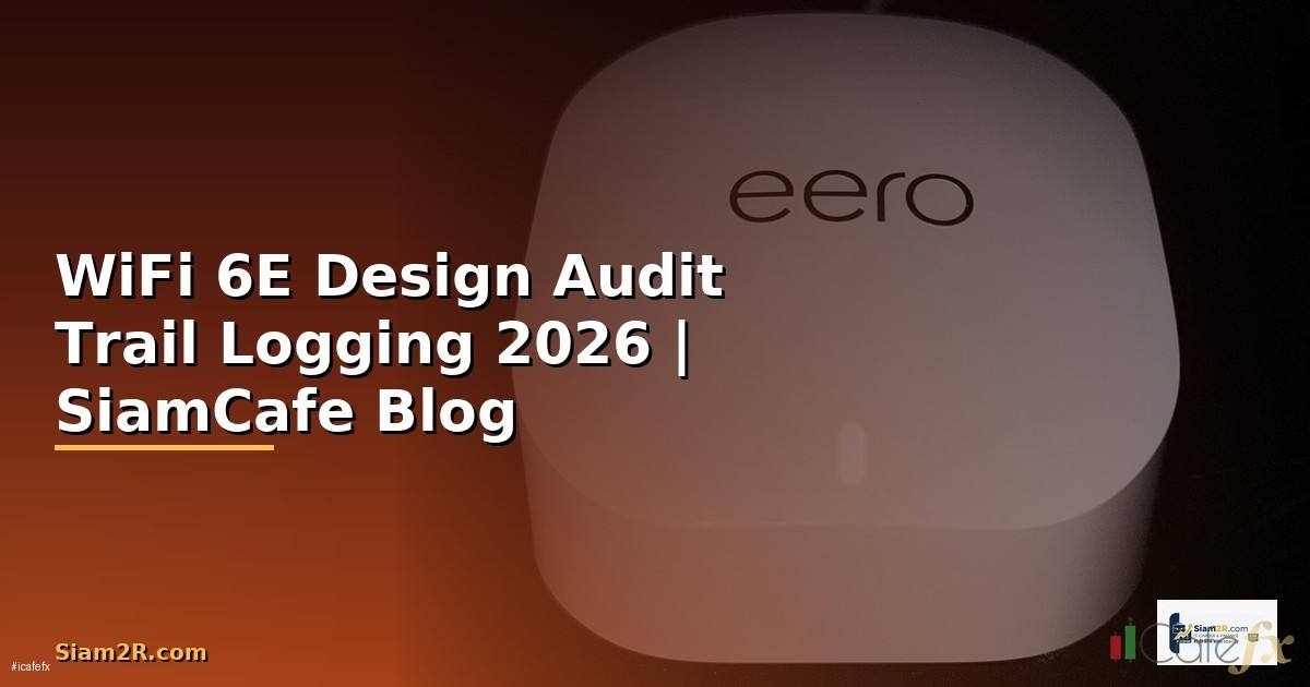 WiFi 6E Design Audit Trail Logging