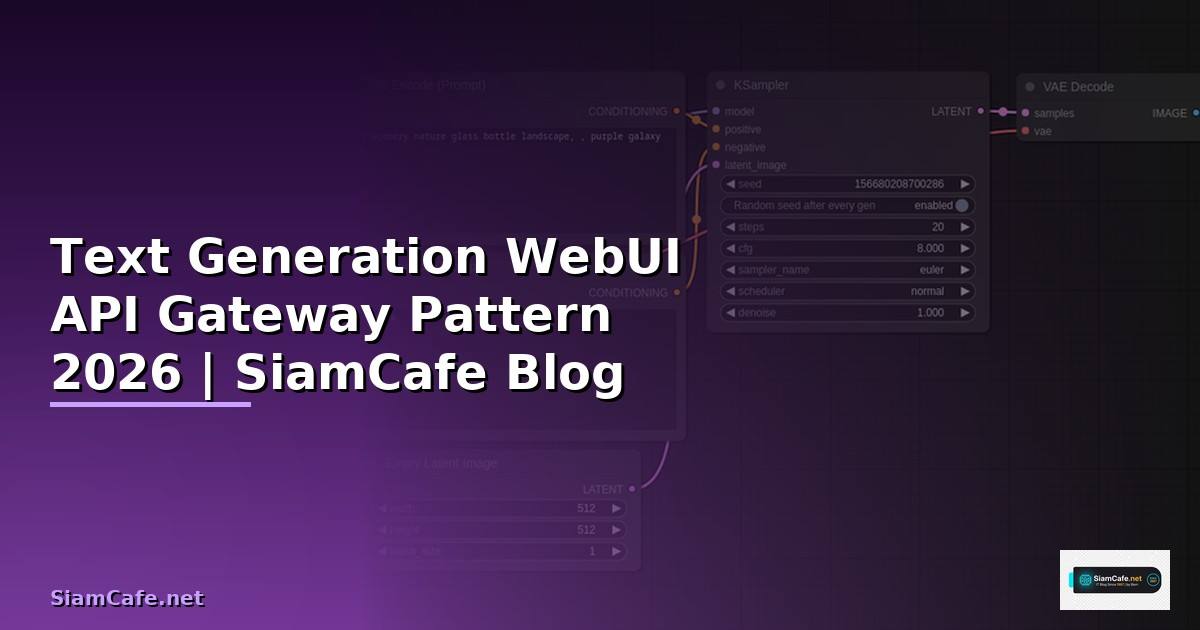 Text Generation WebUI API Gateway Pattern