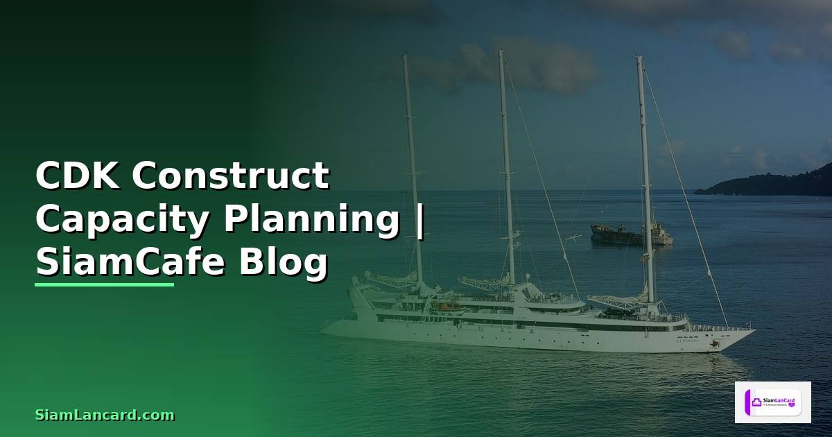 CDK Construct Capacity Planning