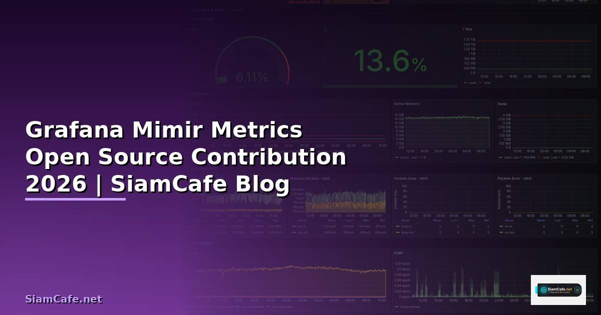 Grafana Mimir Metrics Open Source Contribution