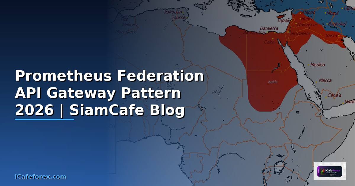 Prometheus Federation API Gateway Pattern