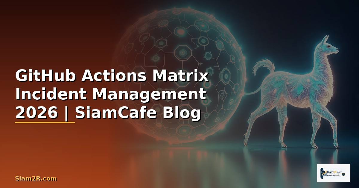 GitHub Actions Matrix Incident Management — คู่มือฉบับสมบูรณ์ 2026