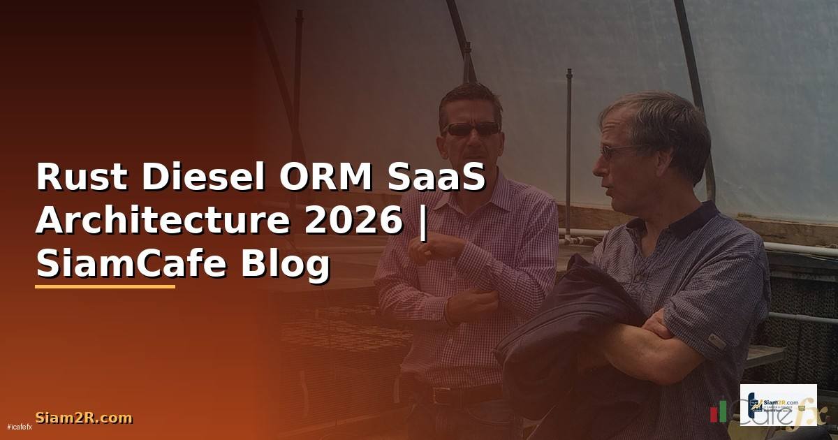 Rust Diesel ORM SaaS Architecture