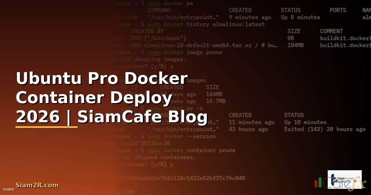 Ubuntu Pro Docker Container Deploy