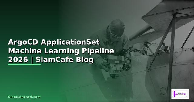ArgoCD ApplicationSet Machine Learning Pipeline
