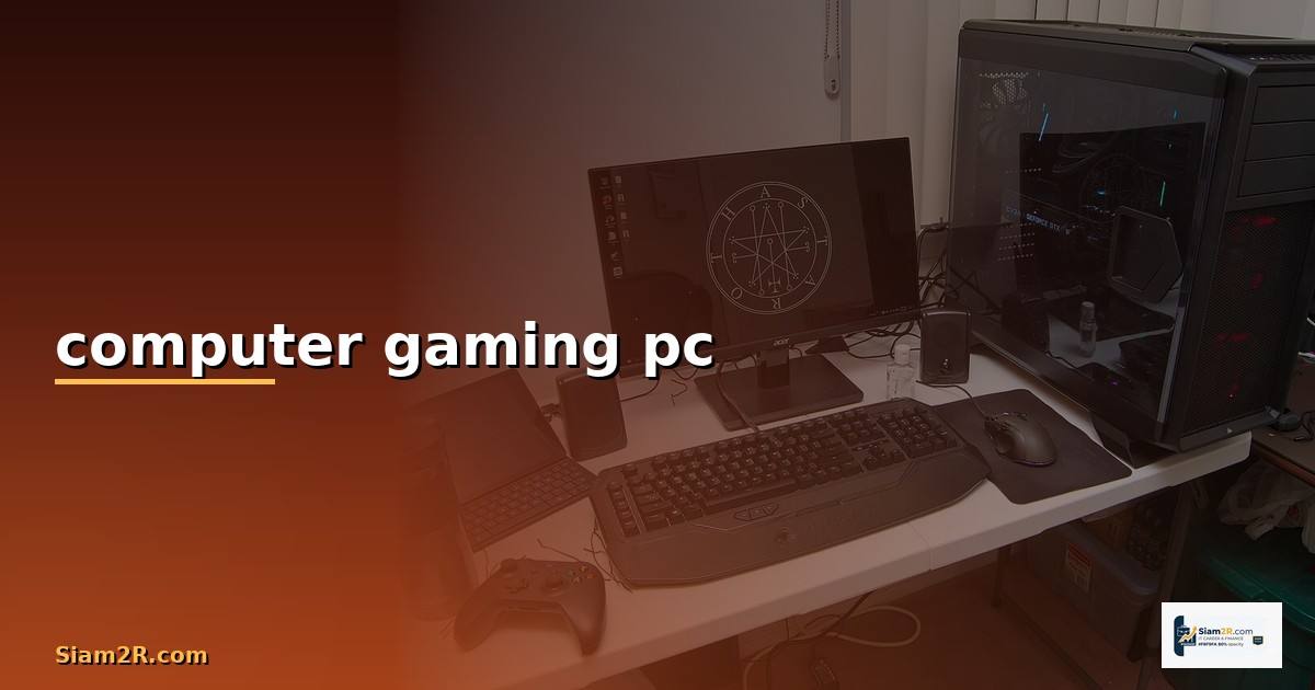 computer gaming pc — วิธีตั้งค่าและใช้งานจริงพร้อมตัวอย่าง
