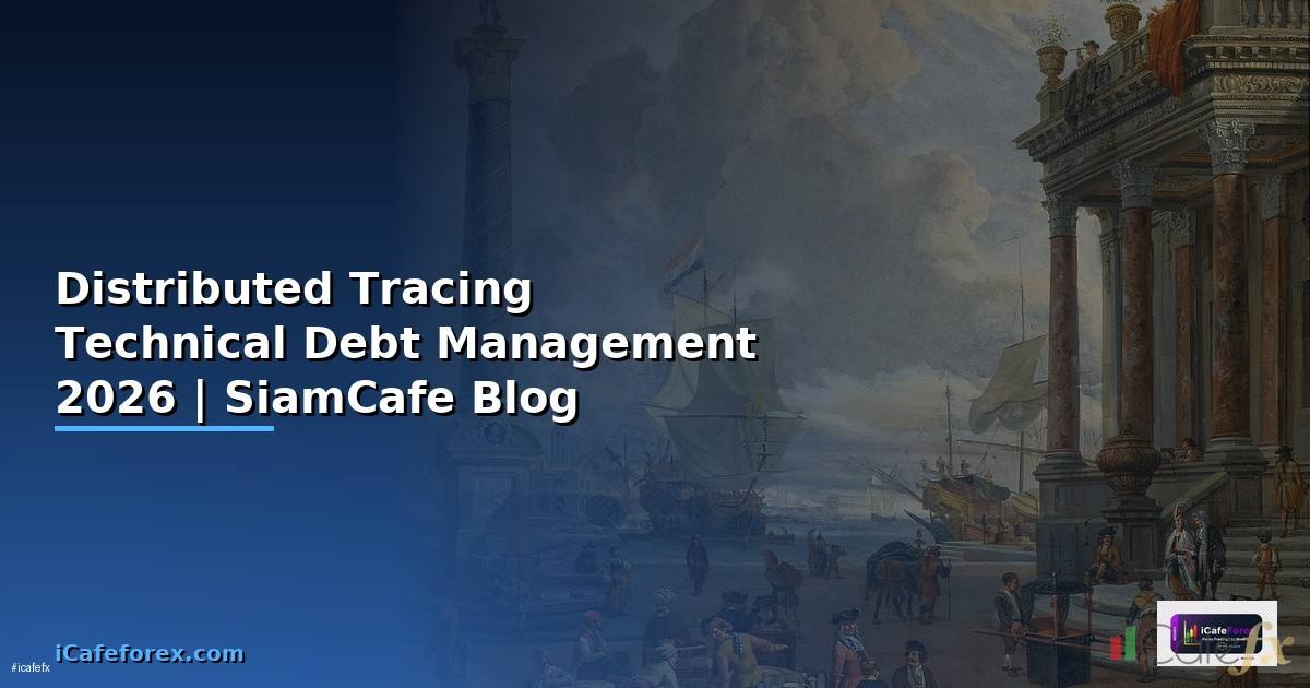 Distributed Tracing Technical Debt Management — คู่มือฉบับสมบูรณ์ 2026