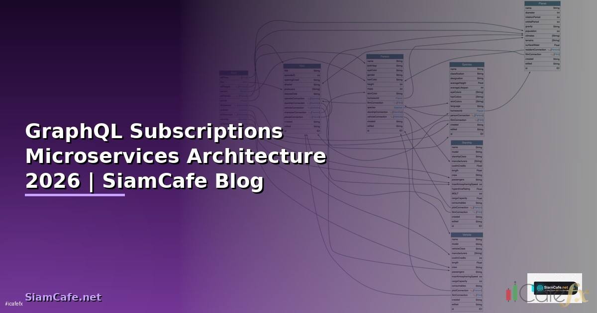 GraphQL Subscriptions Microservices Architecture