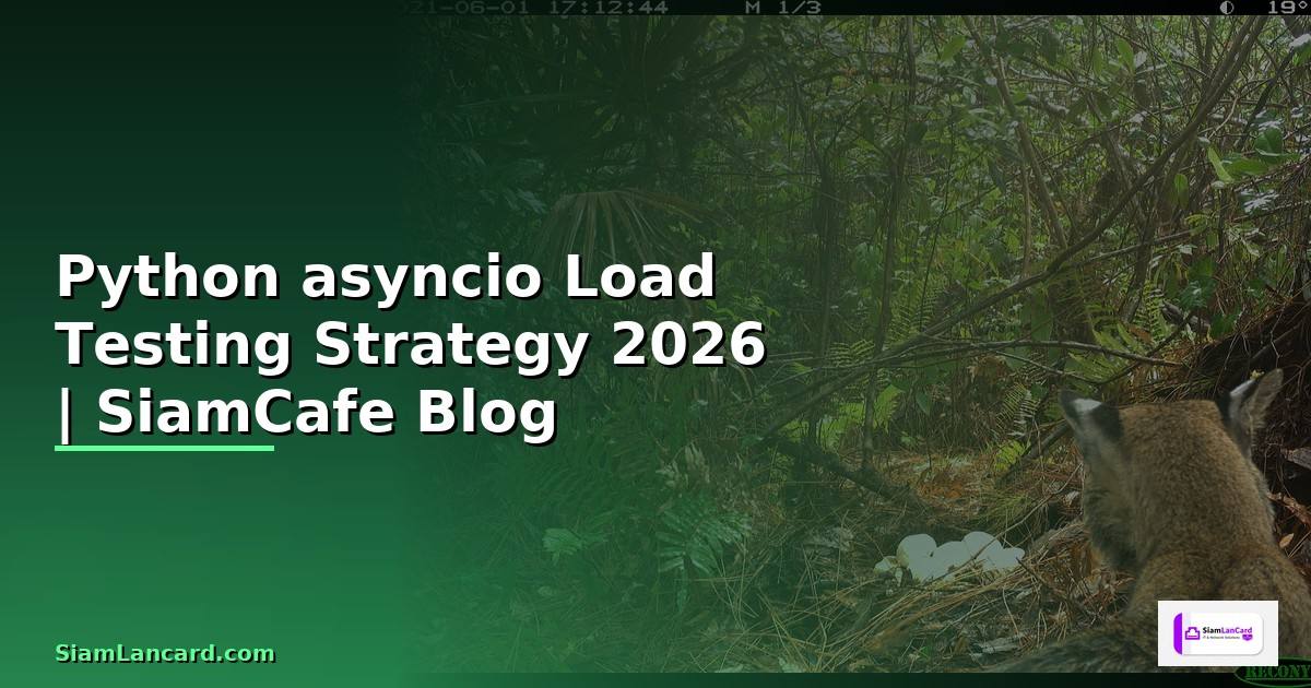 Python asyncio Load Testing Strategy