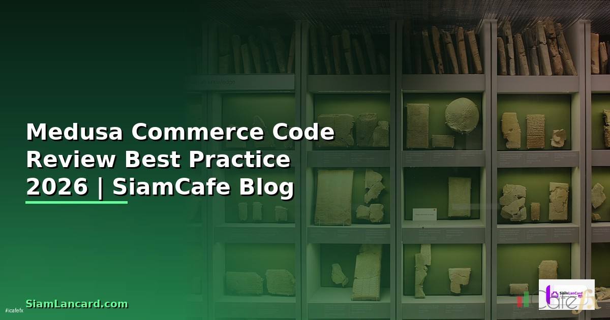 Medusa Commerce Code Review Best Practice
