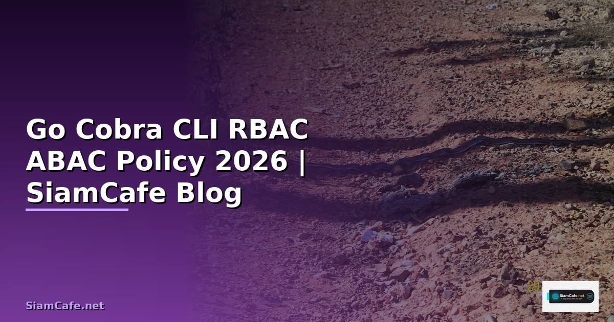Go Cobra CLI RBAC ABAC Policy