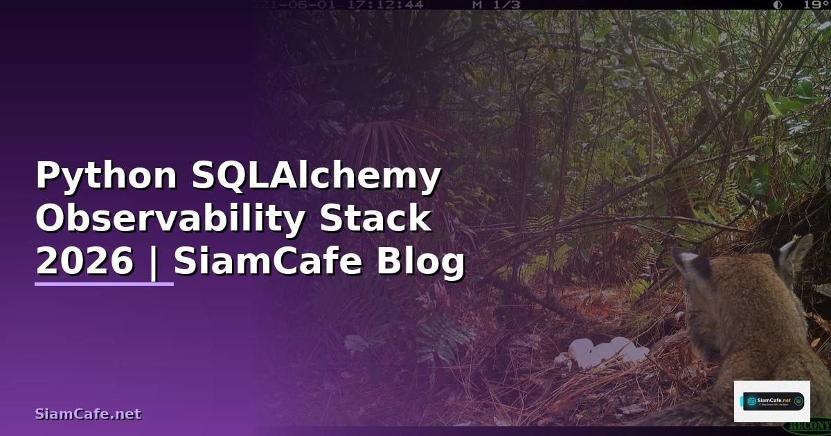 Python SQLAlchemy Observability Stack