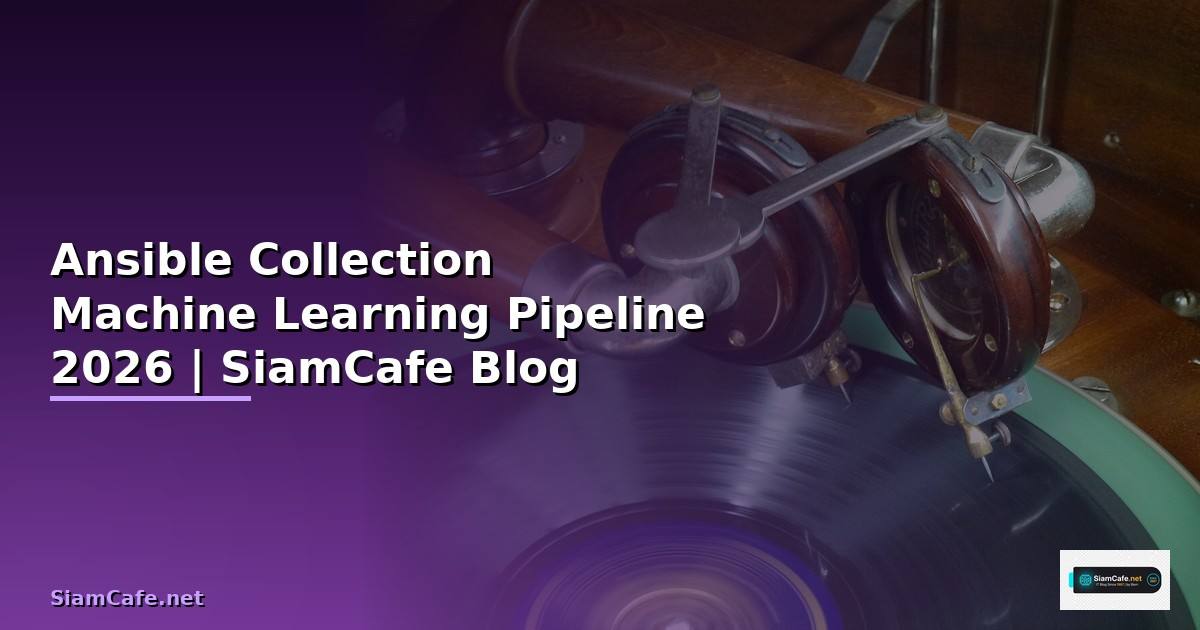 Ansible Collection Machine Learning Pipeline