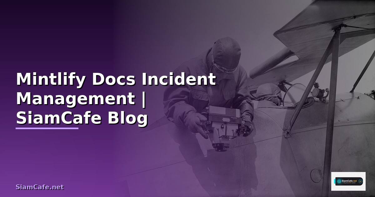 Mintlify Docs Incident Management