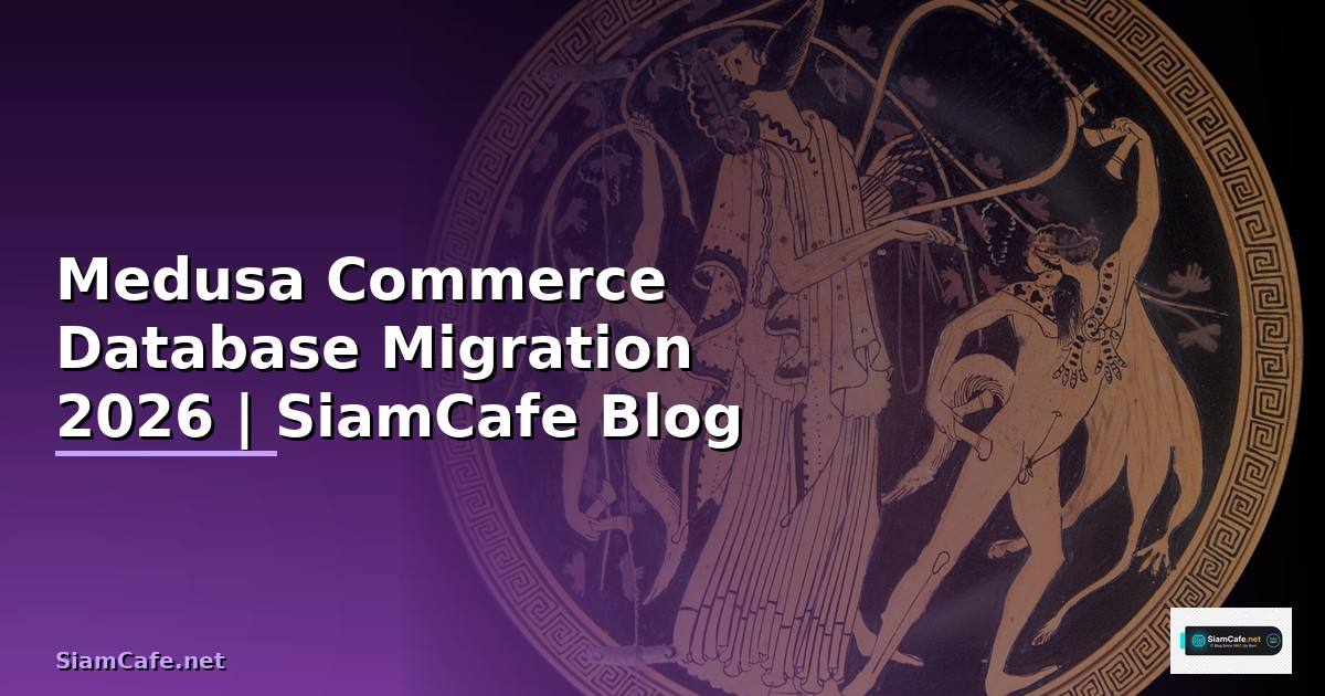 Medusa Commerce Database Migration
