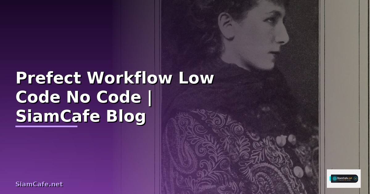 Prefect Workflow Low Code No Code
