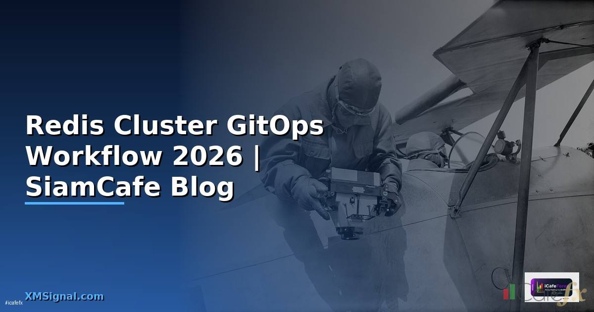 Redis Cluster GitOps Workflow