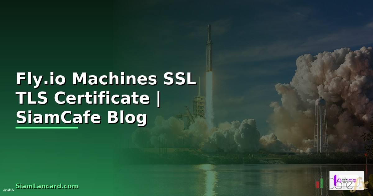 Fly.io Machines SSL TLS Certificate