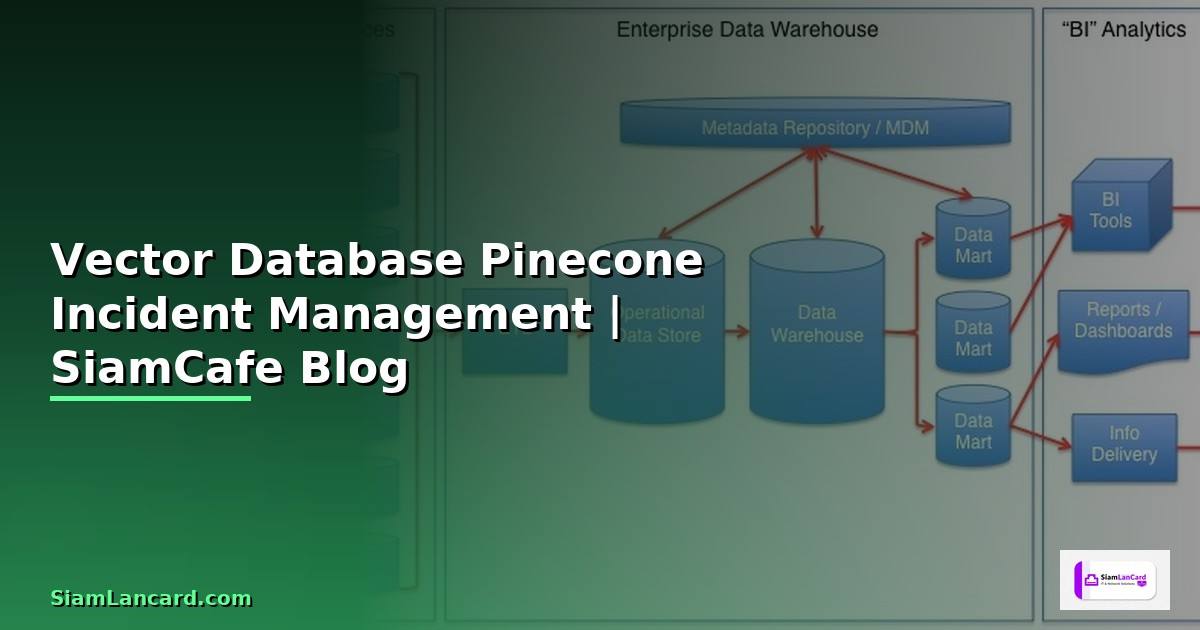 Vector Database Pinecone Incident Management