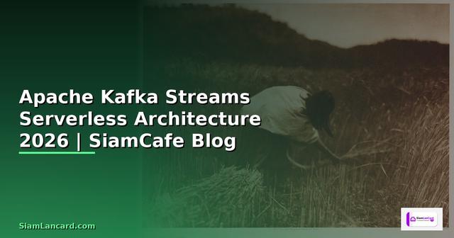 Apache Kafka Streams Serverless Architecture
