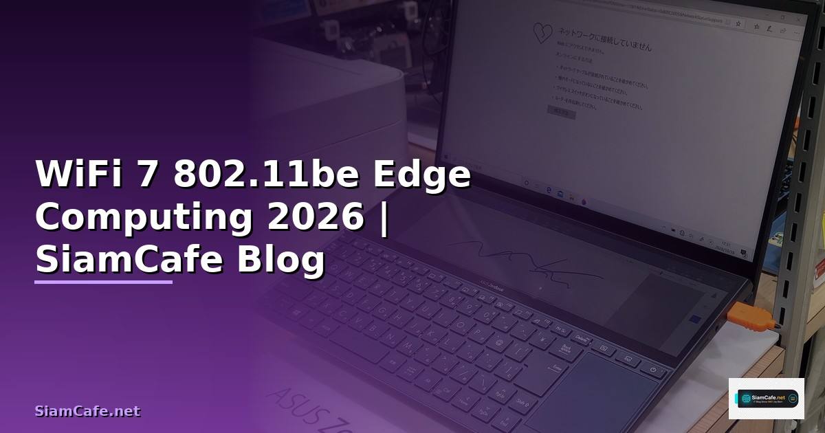WiFi 7 802.11be Edge Computing