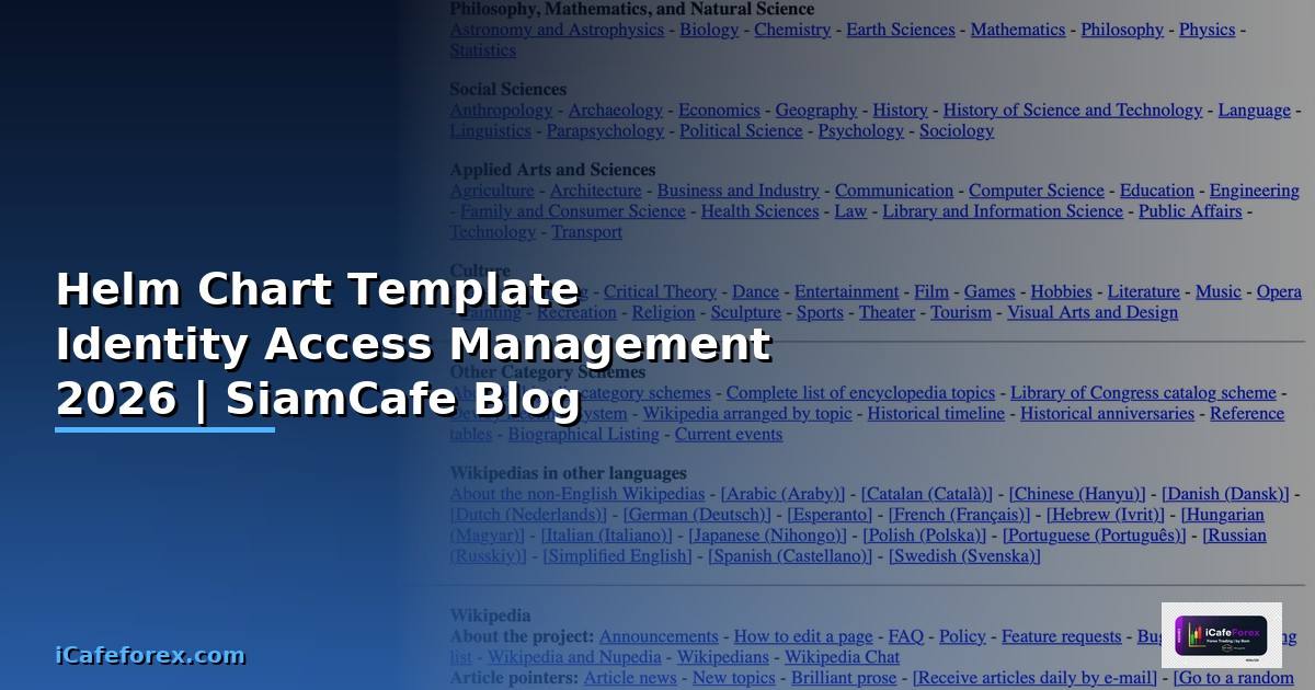 Helm Chart Template Identity Access Management