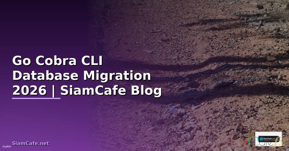 Go Cobra CLI Database Migration