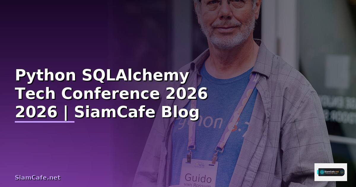 Python SQLAlchemy Tech Conference 2026
