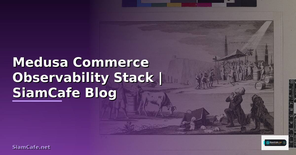 Medusa Commerce Observability Stack