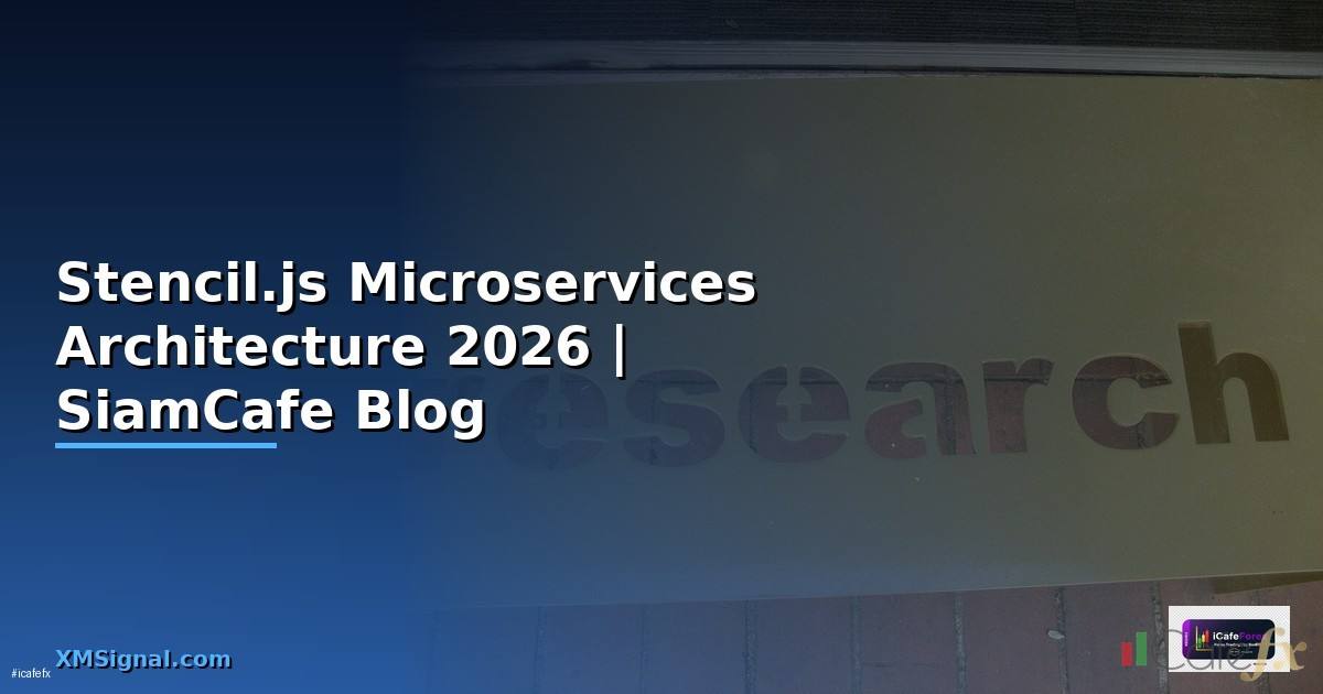 Stencil.js Microservices Architecture