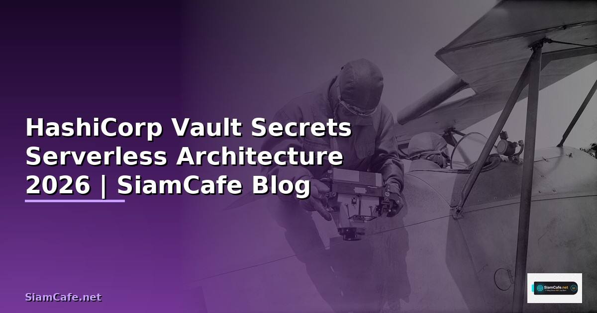 HashiCorp Vault Secrets Serverless Architecture — คู่มือฉบับสมบูรณ์ 2026