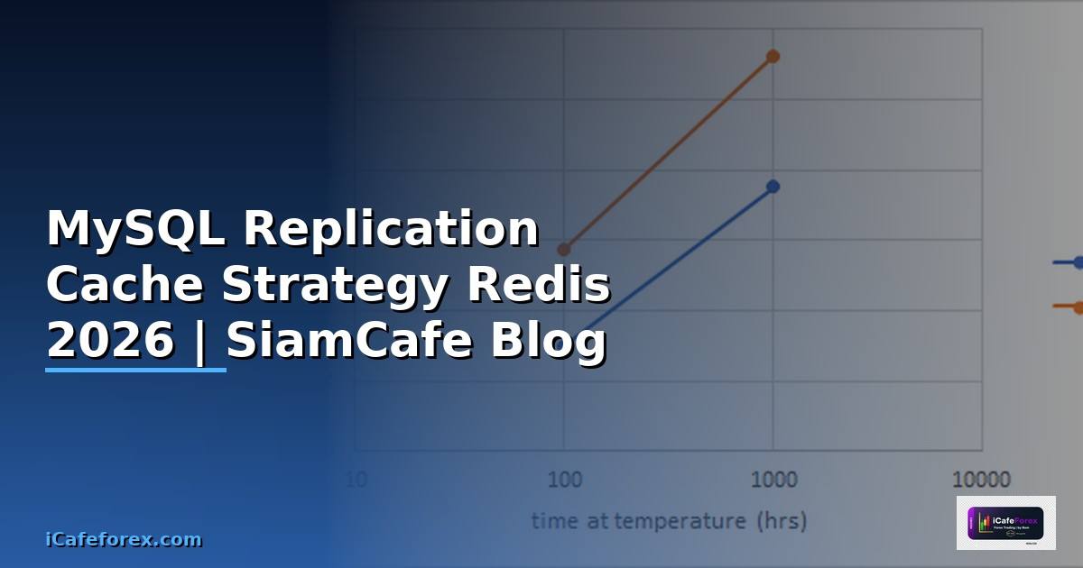MySQL Replication Cache Strategy Redis — คู่มือฉบับสมบูรณ์ 2026
