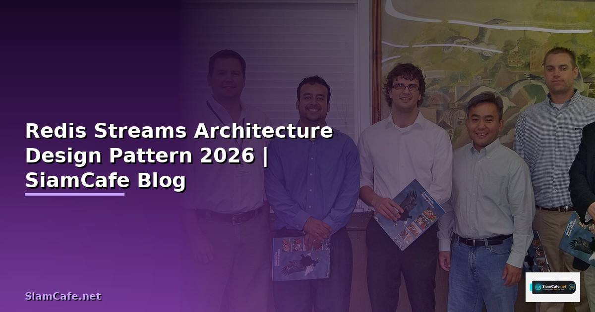Redis Streams Architecture Design Pattern